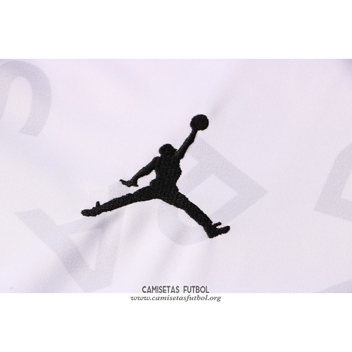 Chandal del Paris Saint-Germain Jordan Manga Corta 2021/2022 Blanco